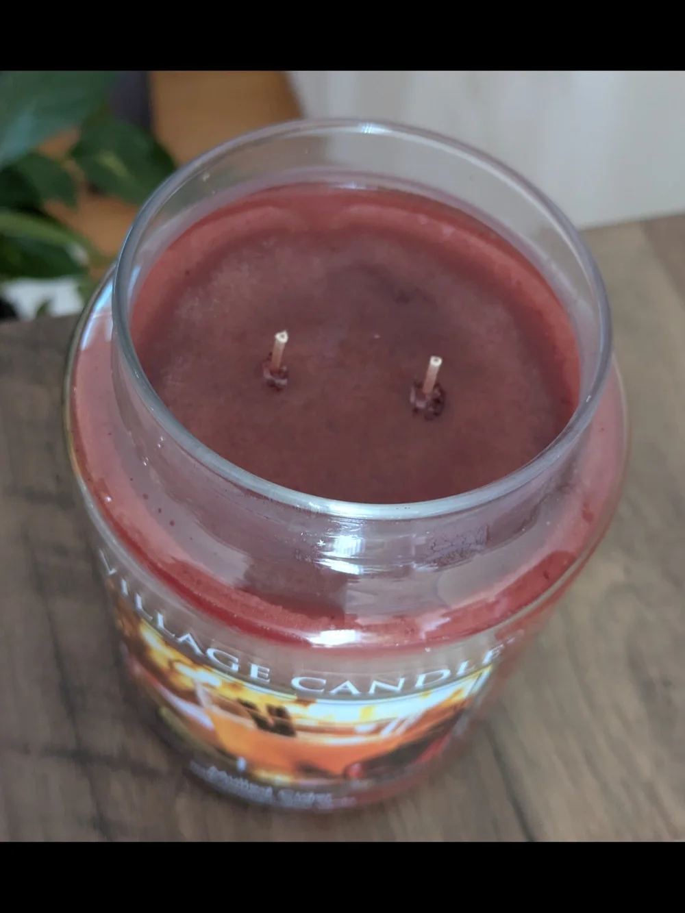 HTF Seasonal Mulled Cider Scent Village Candle